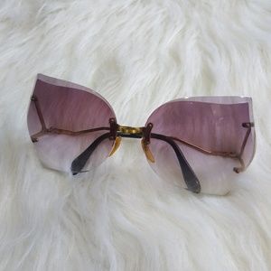 Vintage Unique Lens Sunglasses